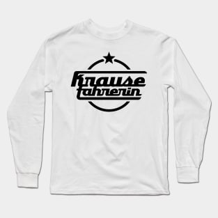 Krause driver logo (black) Long Sleeve T-Shirt